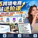 （20904期）2026跨境电商独立站进阶课：从Shopify建站、选品上新到广告投放、KOL营销、数据分析及增长变现