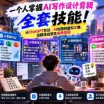 （21029期）一个人掌握AI写作设计剪辑全套技能：从ChatGPT办公、AI绘画到虚拟主播、自媒体运营及接单变现