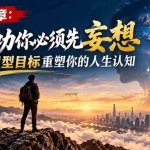 （21078期）付费文章：想成功你必须先妄想，妄想型目标重塑你的人生认知