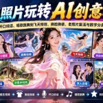 （21202期）一张照片玩转AI创意视频！从开口说话、唱歌跳舞到飞天特效、换脸换装、老照片复活与数字分身全套教学